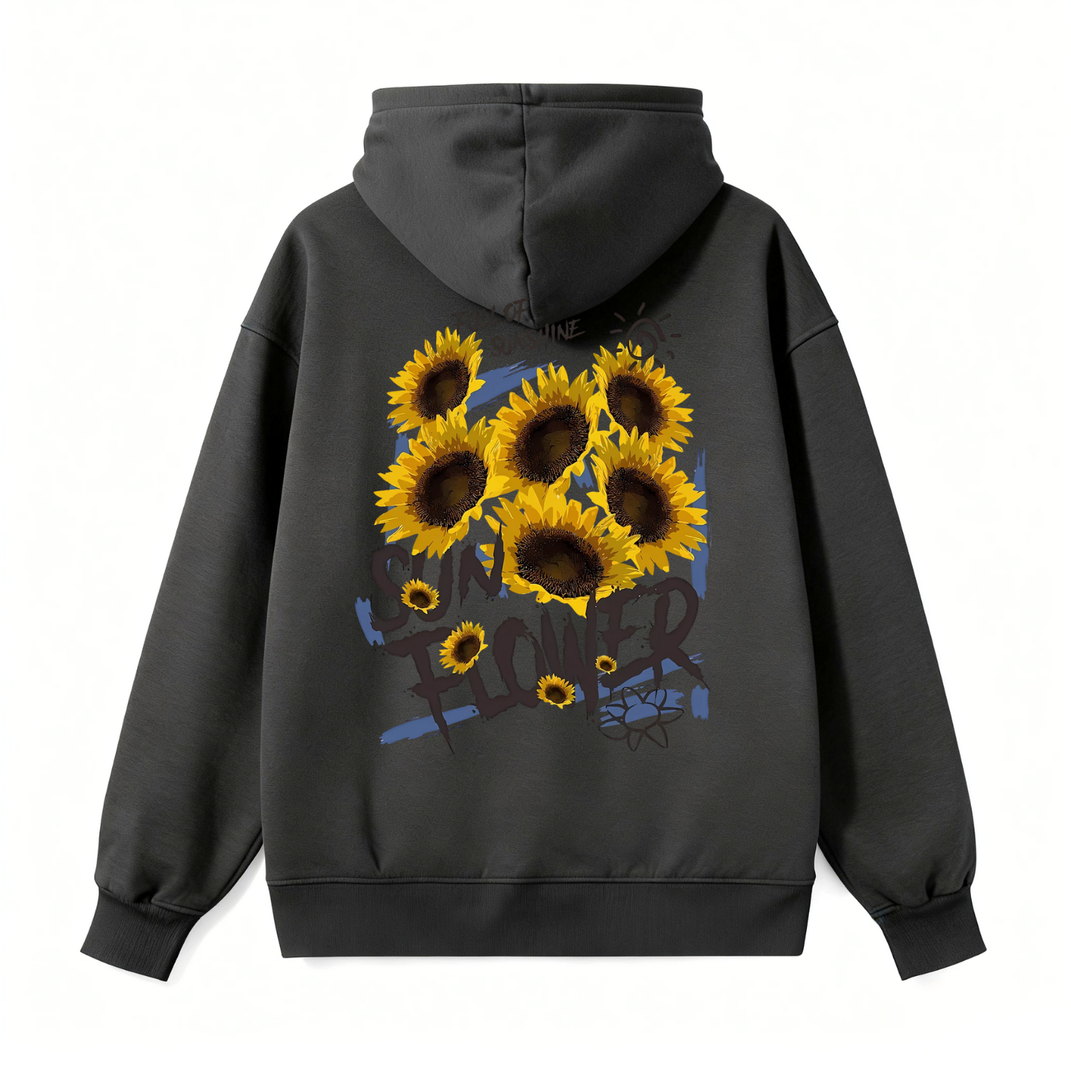 Sunflower Sunshine Graphic Classic Hoodie - Image 3