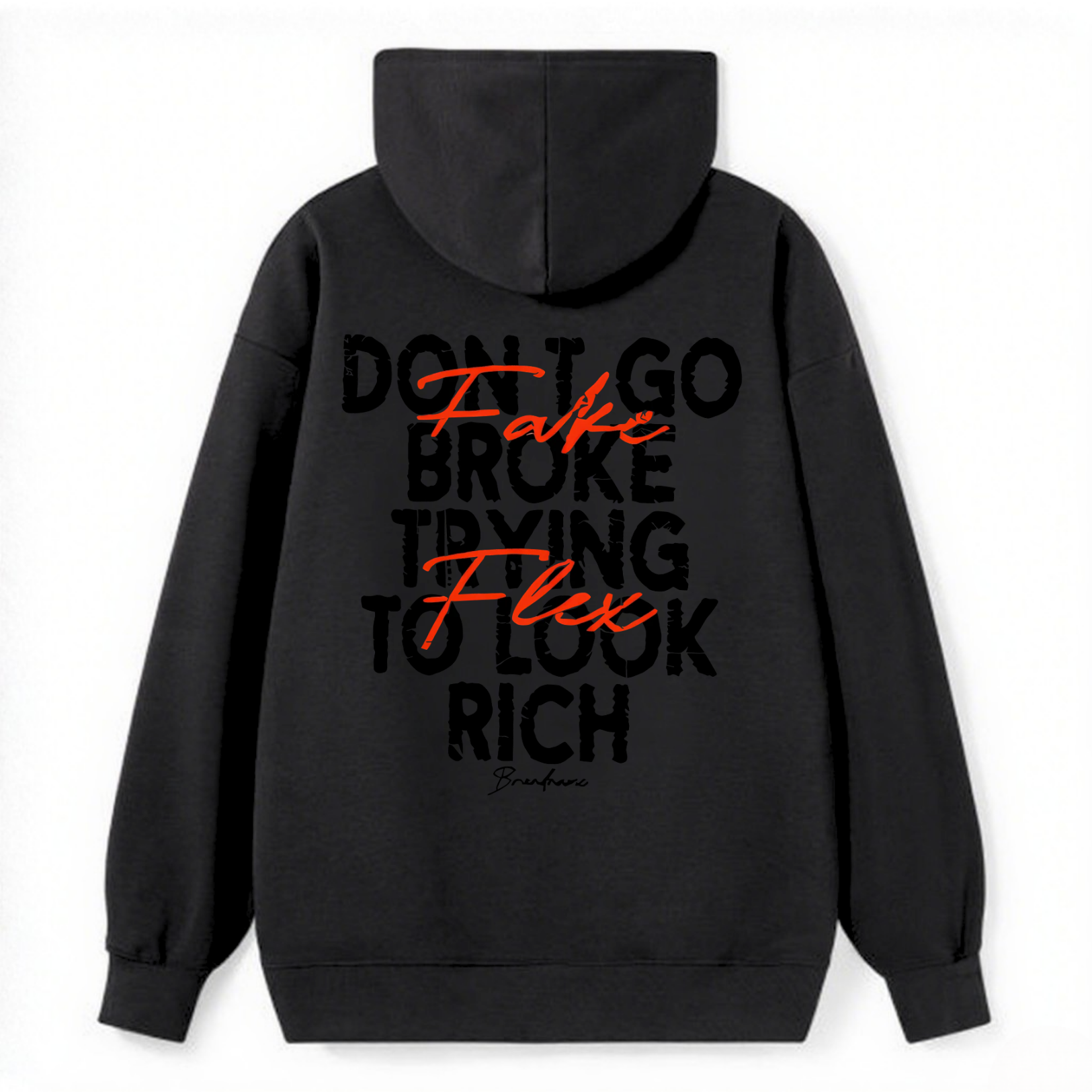 Fake Flex Motivational Classic Hoodie - Image 4